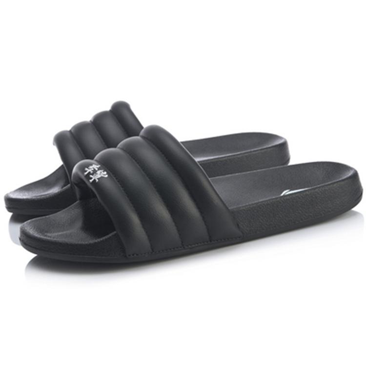 Мужские шлепанцы Li Ning Quiet Slide Черные ABTQ005-1