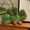 Green Clover Doll Plush Toy Cute Cartoon Doll Ornaments Sofa Seat Cushion