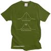Funny Normal Distribution Paranormal Tops Men Cotton Humor Distribution Math Shirt Geometric Tee Camisas Mend Summer TShirt