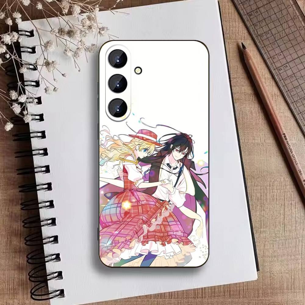 Anime O-Athanasia Phone Case For Samsung Galaxy A73,A72,A71,A70,A52,A51 Others Soft Black Cover