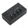 4 Channels HA400 4 Channels Amplifier 1 Input Mini Headphone Amplifier  Headset Amplifier