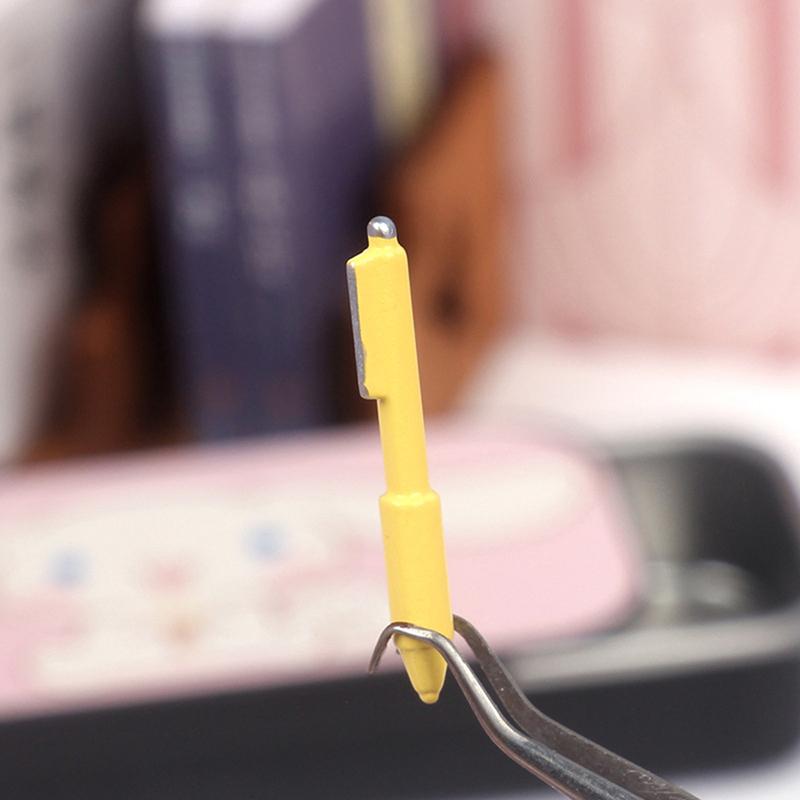 5 шт. 1/12 набор шариковых ручек для моделирования кукольного домика кукольный домик мини-учебное украшение кукольный домик школьные канцелярские принадлежности аксессуары