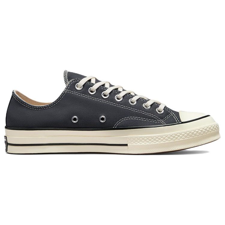 Converse Chuck 70 Vintage Canvas Low Серый Железный/Эгрет/Черный Унисекс A01451C