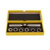 Watch Back Opening Tool Repair Rustless with 6 Size Grooved Chucks Aluminum Alloy Closing