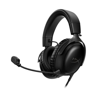 HYPERX Игровая гарнитура HyperX Cloud III DTS Headphone:X Spatial Audio с 53-мм драйвером Cloud II Comfort Black для ПК, PS5, PS4, Xbox Series, Ninte