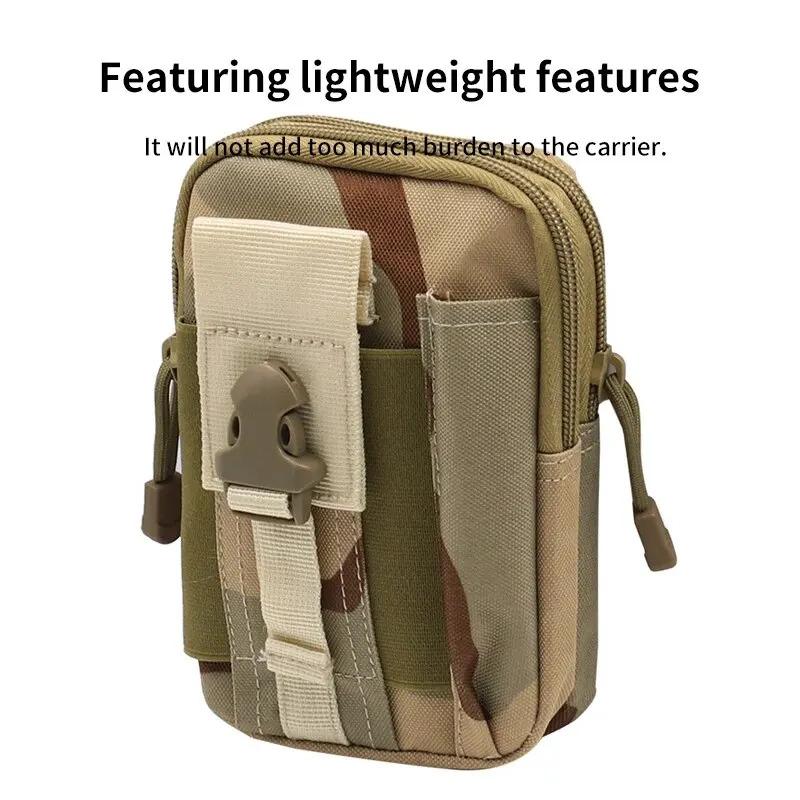 Тактический подсумок Molle на пояс, уличный, для охоты, кемпинга, мужской, для EDC инструментов, органайзер для гаджетов, жилетный подсумок, кошелек, чехол для мобильного телефона