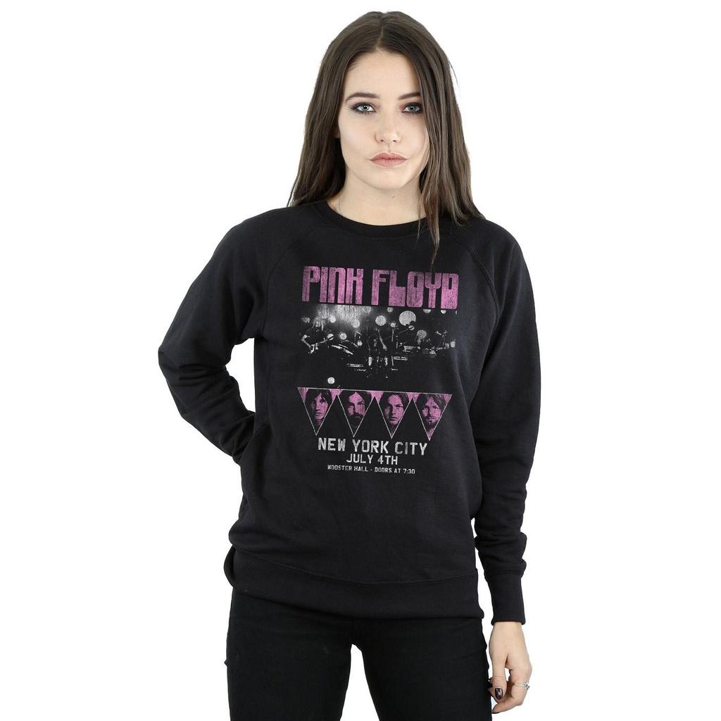 Pink Floyd Womens/Ladies Tour NYC Sweatshirt