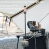 Новый крючок для газового баллона, наружный многоцелевой крючок для газового баллона с подвесной пластиной, открывалка для бутылок, крючок для газовой плиты, кемпингового стола