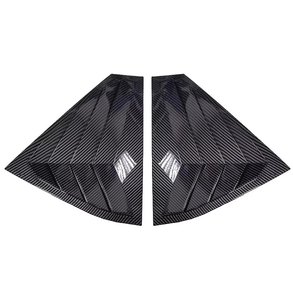 For Skoda Fabia 2015 2016 2017 2018 2019 2020 Rear Window Louver Shutter Cover Side Vent Trim Windshield Cover Accessories