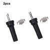 2pcs TPMS Tire Pressure Sensor Valve Stem Service Kit Car Accessory Rubber & Pure Copper For Tule Valve Nozzle