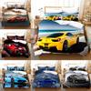 Sports Car Race Car Bedding Sets Quilt Bed Cover Comforter Duvet Cover Pillow Case 2-3 Pieces Sets Kids Adult Bedroom Decor