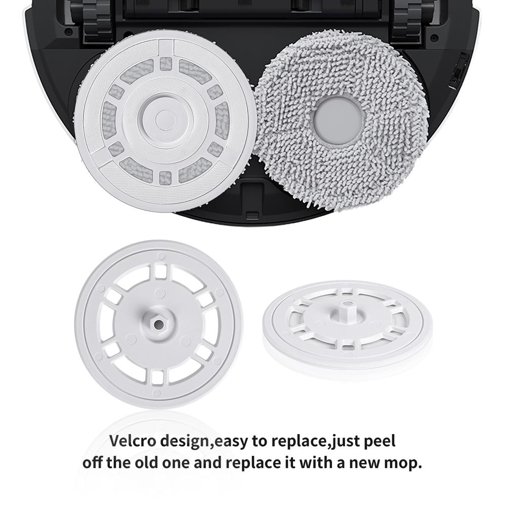 For ECOVACS T30S/T30S PRO/T50 Omni /T50 PRO Omni /Yeedi M12 Pro+ /T50 MAX PRO /N30 PRO Omni/N30 Omni Robot Vacuum Cleaner Mopping Pads Holder Part