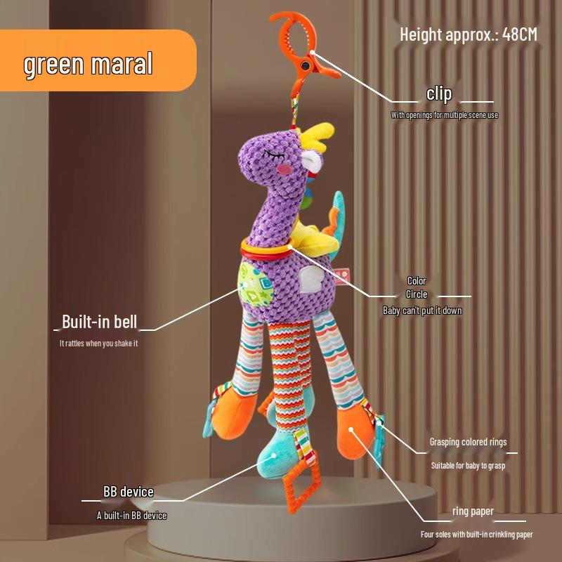 Подвесная погремушка-колокольчик для детской коляски и кроватки