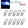10 шт. T10 W5W COB LED Автомобильная клиновидная парковочная лампа Янтарные лампы боковой двери Подсветка приборной панели Боковой указатель поворота Smd 12V Белый Синий Красный KTY