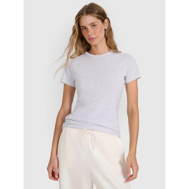 Koszulka damska bawełniana slim 4F 4FWMM00TTSHF2255-27M - M