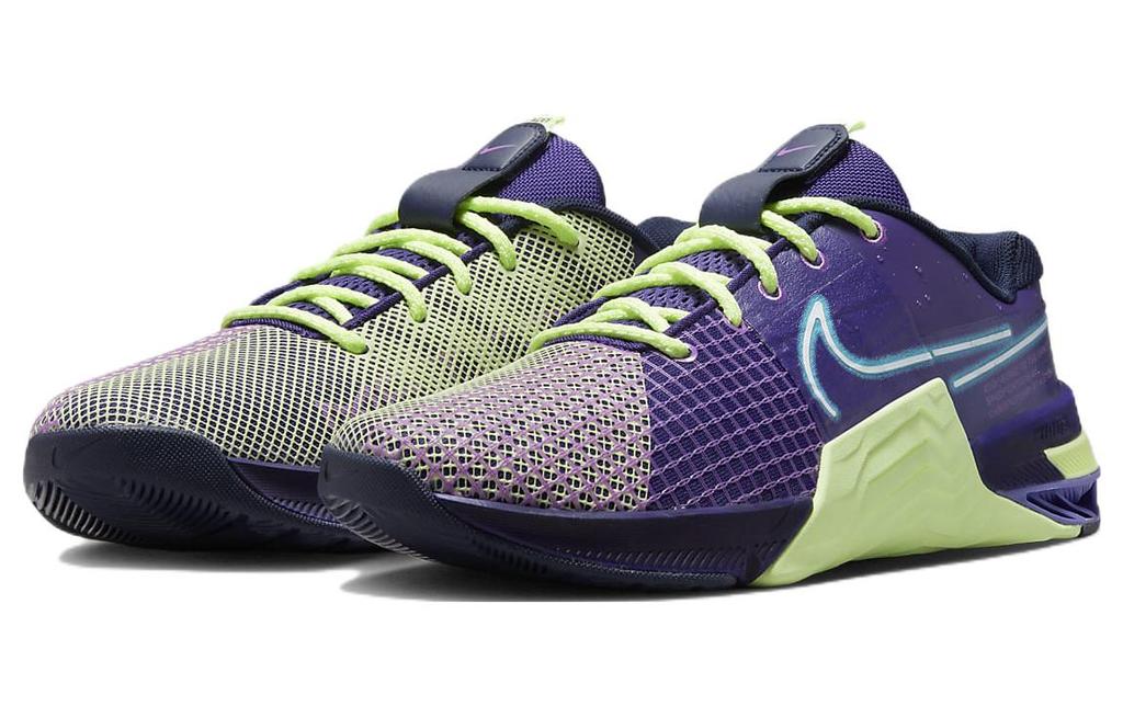 Nike Metcon 8 Amp Глубокий фиолетовый Едва ли Вольт DV1206-500