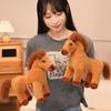 Simulation Pony Plush Toys Saddle Cartoon Horse Stuffed Toy  Valentine's Day Gifts