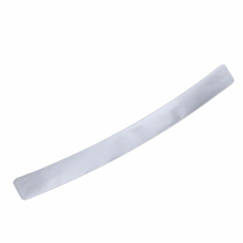 Автомобильная защита задний анти-пинок от царапины защитная полоса 3D углеродное волокно пленка