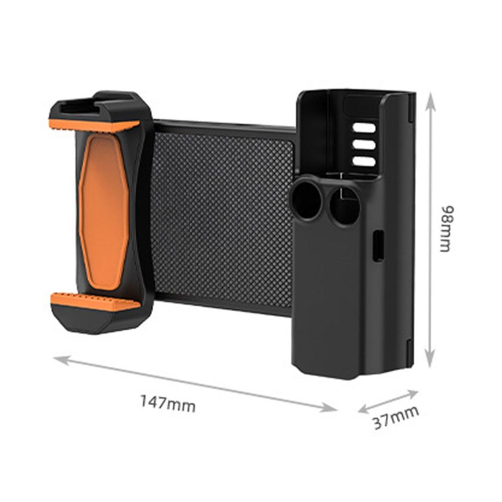 Adjustable Cell Phone Clip 1/4 Screw Hole Expansion Adapter Durable Handheld Mount For Vloggers