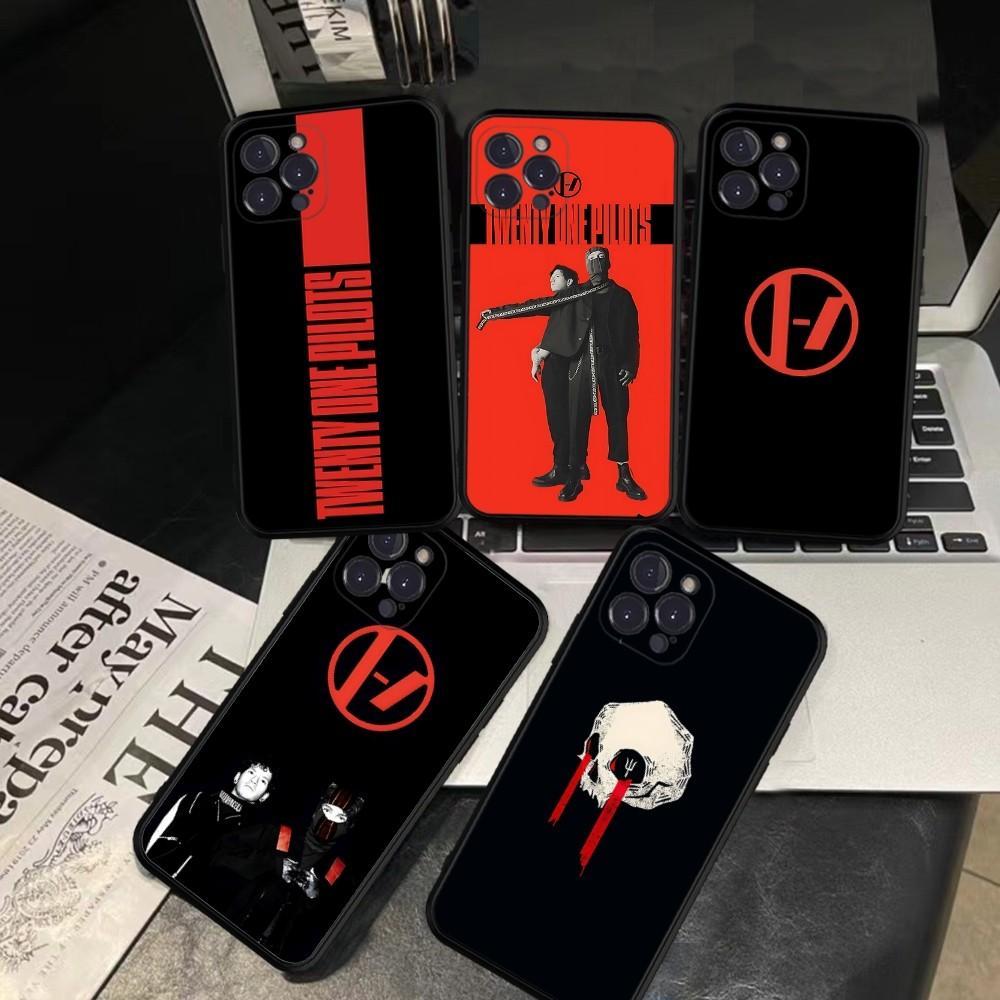 Музыкальный чехол для телефона Twenty One Pilots для iPhone 16 15 14 11 12 13 Mini Pro XS Max Чехол 6 7 8 Plus X Funda Shell