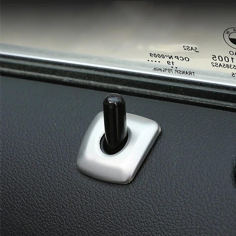 4Pcs Car Styling Door Pin Decorative Bolt Circle Covers Sequin Interior Stickers Auto Accessories For BMW 3 Series G20 G28