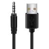 3.5mm Plug AUX Audio Jack To USB 2.0 Male Charger Cable Adapter Cord For Car MP3 USB Conversion Cable