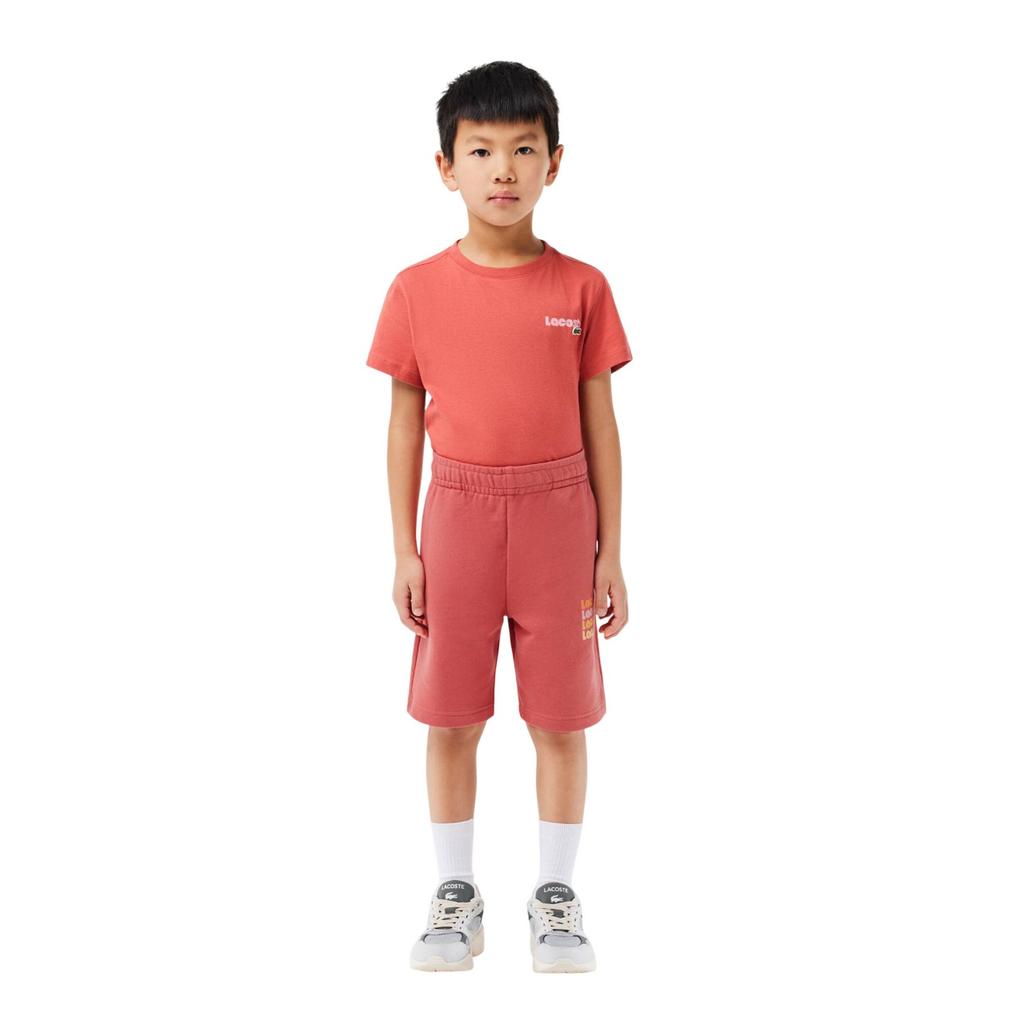 Lacoste Childrens/Kids Fleece Print Shorts