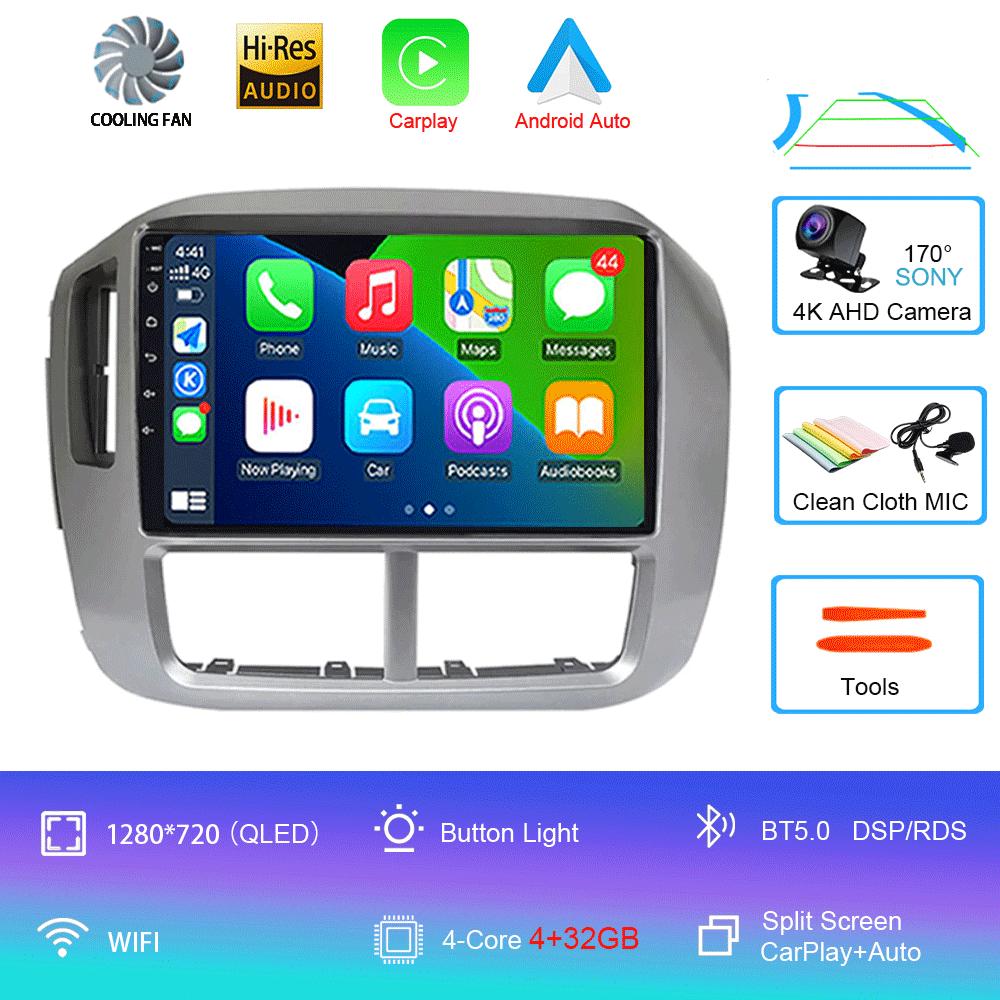 Android 14 Carplay Auto WIFI+4G Для Honda Pilot 2006 2007 2008 Автомагнитола GPS Стерео Мультимедийный Видеоплеер 2din Головное Устройство Аудио