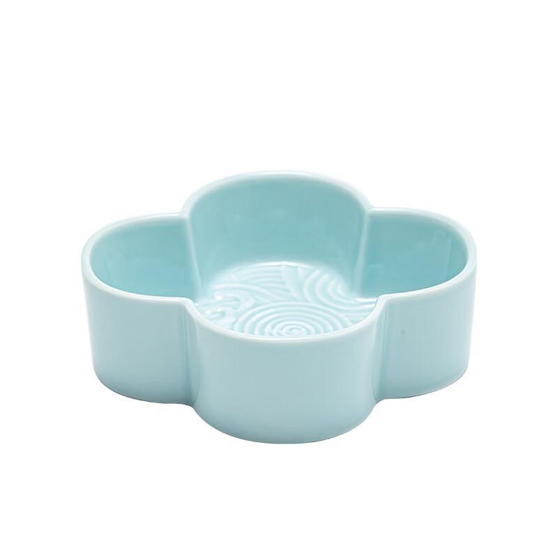 Chinese Ceramic Divided Snack & Fruit Plate