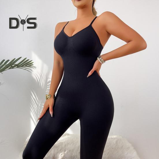 Корректирующее белье Комбинезоны для женщин Без рукавов Боди с утягивающим эффектом и высокой талией Компрессионный комбинезон для всего тела