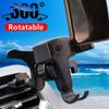 Автомобильный держатель для телефона на воздуховод, универсальный, вращающийся на 360 градусов, с автоматической блокировкой, подставка для смартфона и навигации для сотовых телефонов 4,7–7 дюймов