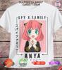 Spy X Family T-Shirt Anya Forger Yor Loid Anime Japanese Tee Shirt Manga Kawaii