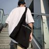 Мужская сумка-жилет, регулируемые лямки, карманы на молнии, топы-карго, холщовая сумка, рюкзак в стиле жилета большой вместимости