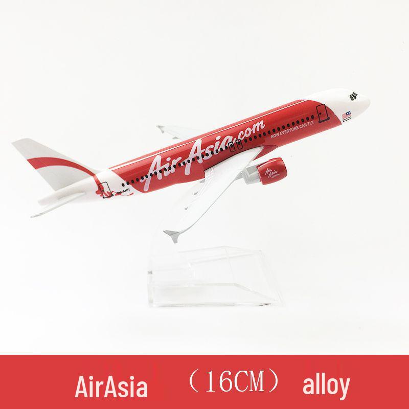 16 см, модель самолета из сплава, игрушка-модель: A320 Sichuan Airlines, China Southern Airlines A380, Air China Boeing B747