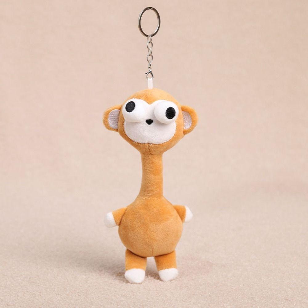 Filled Cartoon Animal Keychain 20 Centimeters Plush Hanging Ornament Bag Charm Backpack Decoration