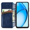 For Oppo A60 4G PU Leather Case Rhombus Imprint Wallet Stand Phone Cover