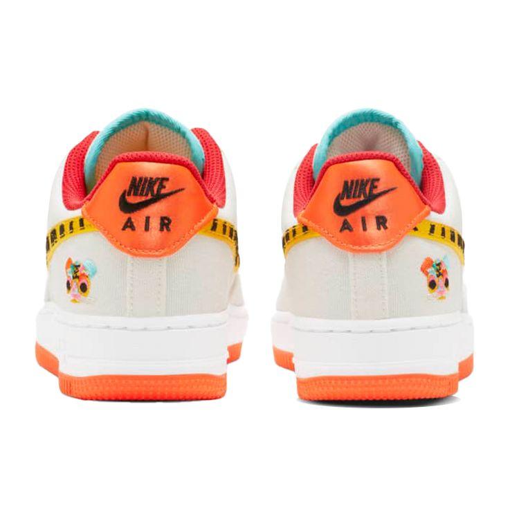 Nike Женские кроссовки Air Force 1 07 LX Year of the Tiger White Sail-White University-Gold DR0148-171