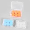 3 Pairs Environmental Earplugs Anti-noise Sleeping Earmuffs Waterproof Soft Silicone Ear Plugs
