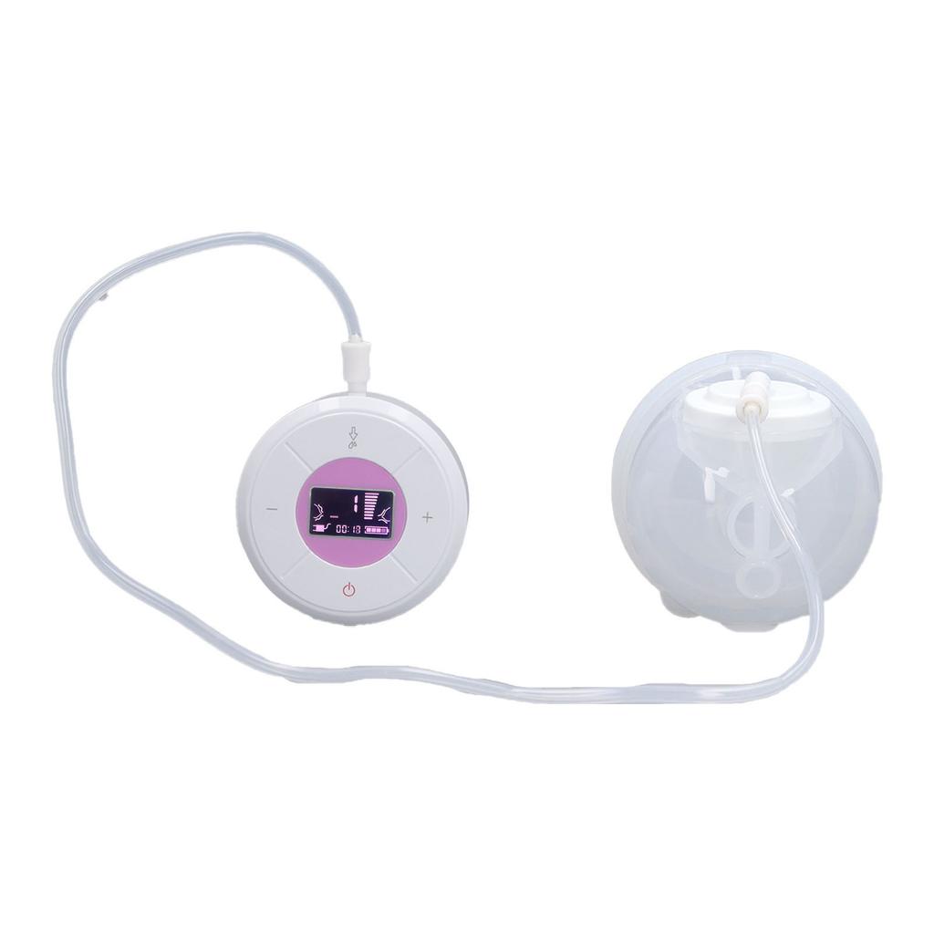 Single Wearable Breast Pump 9 Suction Strength Prevent Backflow Low Noise Hands Free Breast Feeding