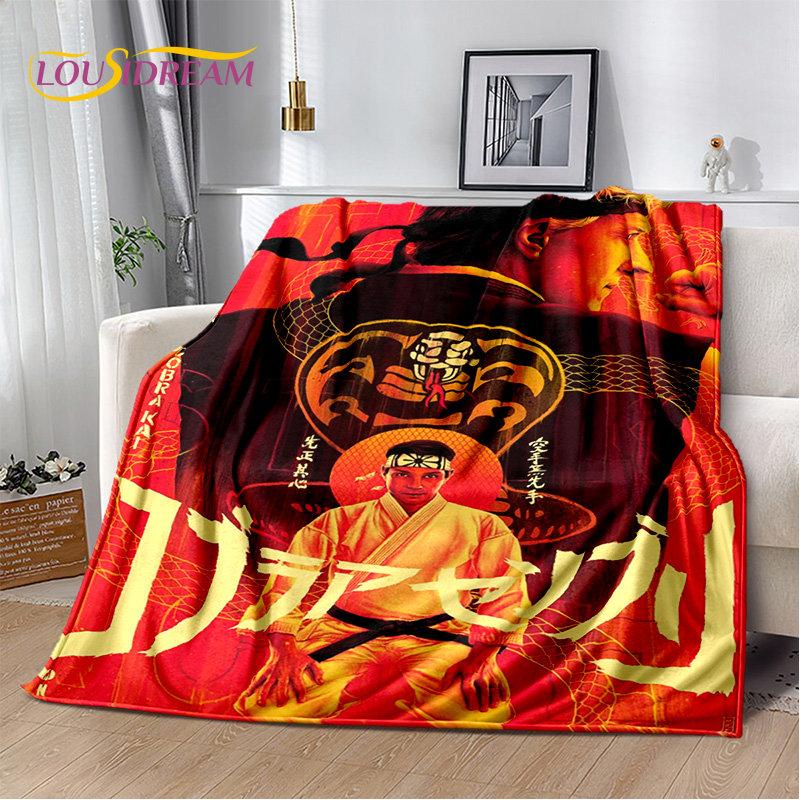 ТВ каратэ Кобра Кай Аманда мягкое плюшевое одеяло, фланелевое одеяло, одеяло для гостиной, спальни, кровати, дивана, чехол для пикника, детское