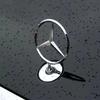 C200 E200 For Mercedes Benz Zinc Alloy Car Front Hood Emblem Bonnet Label Badge Decal Sticker For Mercedes Benz W204 W210 W220 W