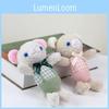 Adorable Teddy Bear Plush Toy With Short Plush Material And Pp Cotton Filling Cute Small Bear Backpack Decoration For Gifts In Pink Blue Green