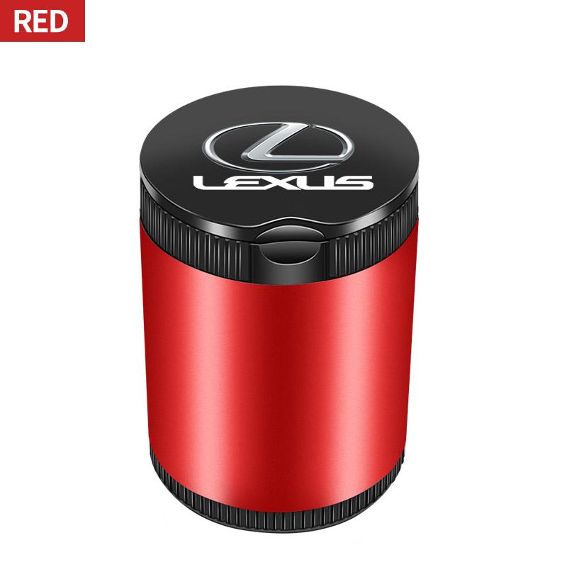 Portable Car Metal Ashtray Car Ashtray Cup Holder Decor For Lexus F SPORT LBX NX RX 350h 450h ES UX 300e GS GX IS LS LX CT LC