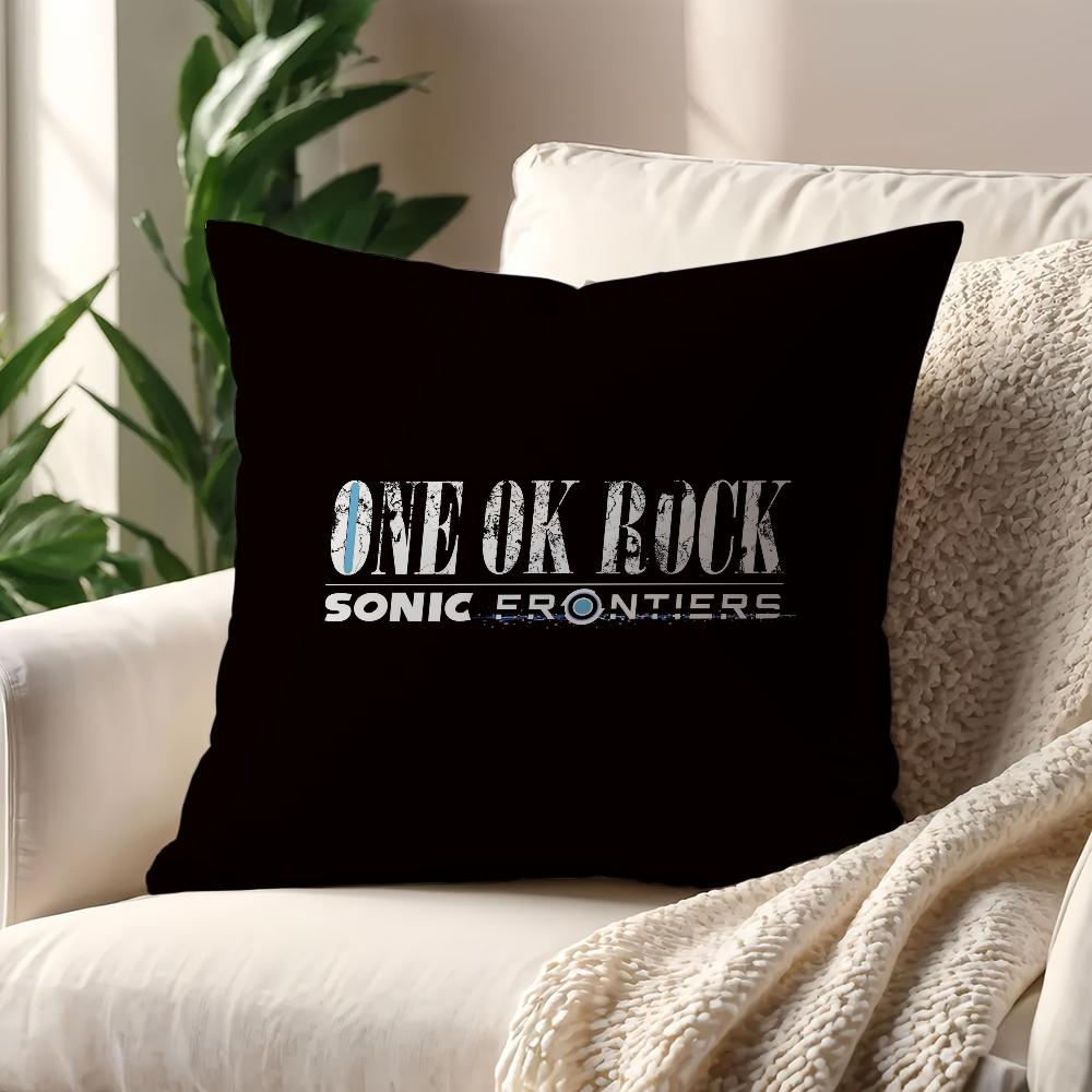One Ok Rock Band cushion cover For Pillow Printing Sofa Decoration Home Car Room Coffee Shop Office Nordic Simplicity