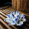 Handmade Lotus Incense Stick Ceramic Sandalwood Stove Home Teahouse Office Decoration Aromatherapy Stove Decoration
