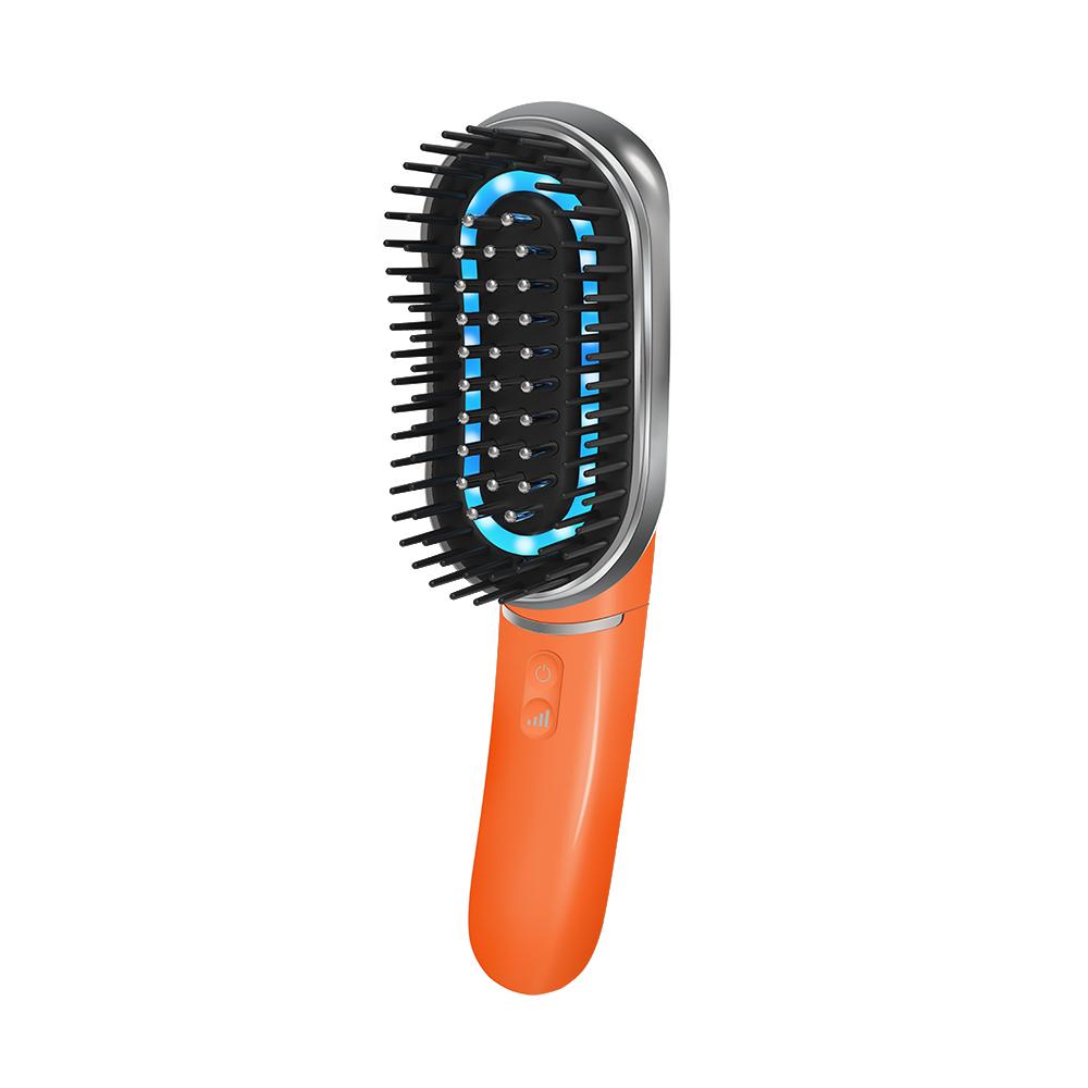 Kks Ems Scalp Massage Hair Brush Light Therapy Hair Growth Comb Hair Care Device