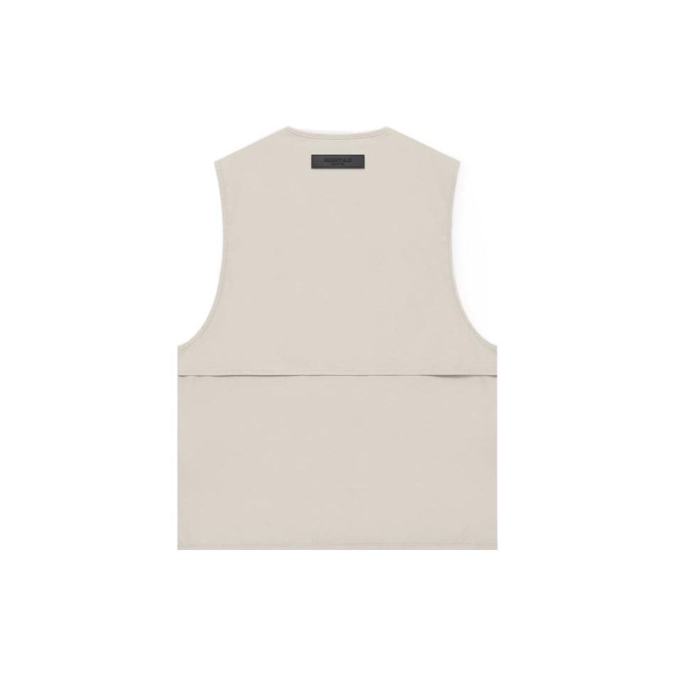 Fear of God Essentials Рабочий жилет мужской верхняя одежда Пшеничный FOG-SS22-122