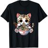 Bengal Cat Kawaii Cats of the World Japanese Anime T-Shirt