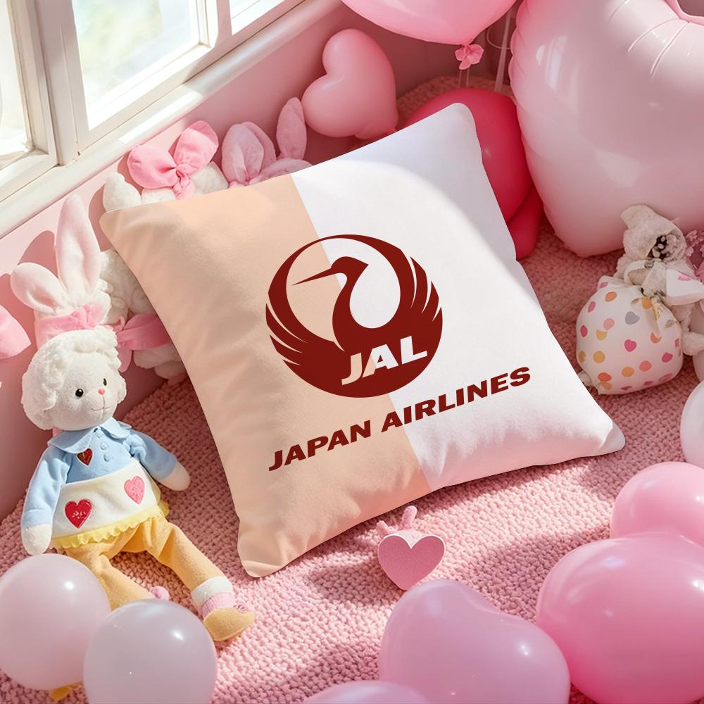 Japan Airlines Наволочка с принтом узора Подушка-чехол Для гостиной Дивана Декор спальни