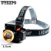 Rechargeable Lithium Battery Strong Light Button Headlight LED Waterproof Fishing Lamp Outdoor Head Worn Flashlight Miner's Lamp